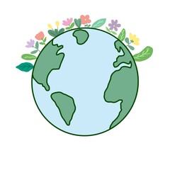 green planet earth