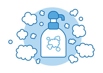 ハンドソープのイラスト