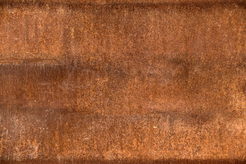 Rusted metal texture background or old oxidized metal panel