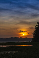 por do sol sp represa guarapiranga