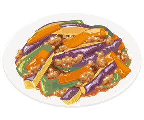 麻婆茄子