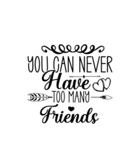 Best Friends SVG Bundle, Friendship SVG, Friendship Quotes svg, Friends svg, Besties svg