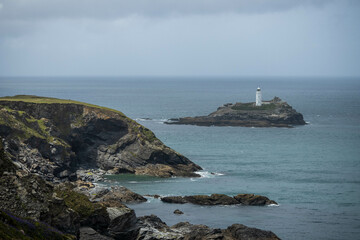Coastal view of Lighthouse