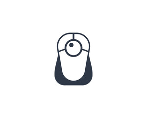 Trackball Vector Isolated Emoticon. Trackball Icon © Stalvalki
