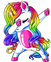 Dabbing Unicorn © teecool