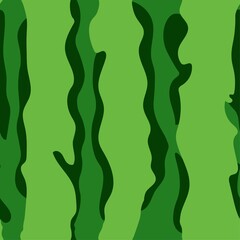 Watermelon skin seamless pattern with green stripes