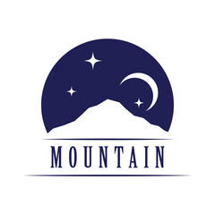 Mountain illustration design