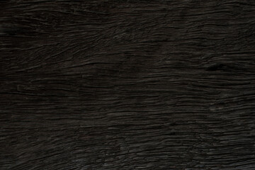 Dark brown wood with a rough surface  for texture and background