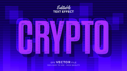 Editable text style effect - metaverse text in futuristic modern style theme