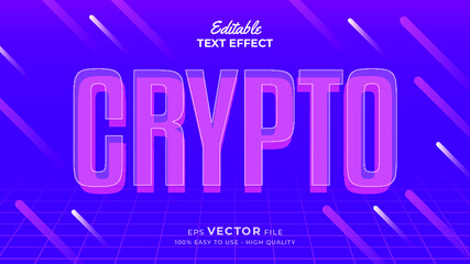 Editable text style effect - metaverse text in futuristic modern style theme