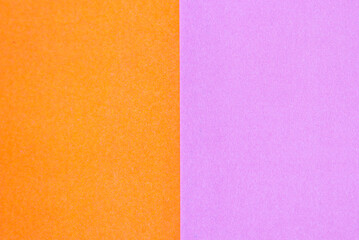 Orange and violet paper texture for interesting and modern background.