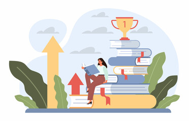 Be better concept. Self-improvment idea. Personal and business