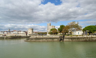 Obraz premium Harbour at La Rochelle, Charente-Maritime, France
