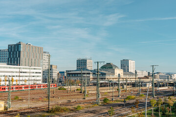 Fototapeta na wymiar Mannheim Central Station 