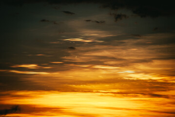 Obraz premium beautiful sunset sky