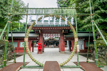 神社　歴史建造物　大國魂神社　神社仏閣