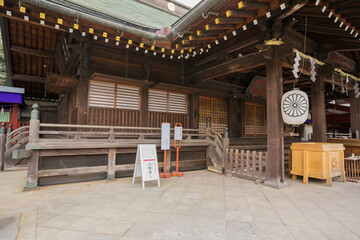 神社　歴史建造物　大國魂神社　神社仏閣