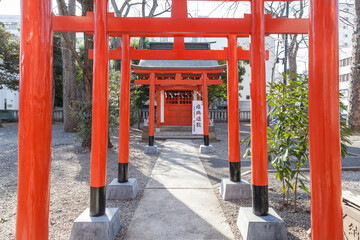 神社　歴史建造物　大國魂神社　神社仏閣