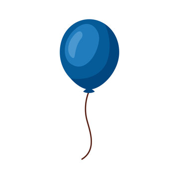 Blue Balloon Helium