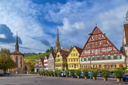 Marktplatz square, Esslingen am Neckar, Germany