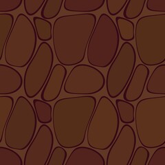 Abstract sea stones seamless pattern for fabrics and packaging and gifts and cards and kids and wrapping paper