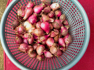 onions in a bowl