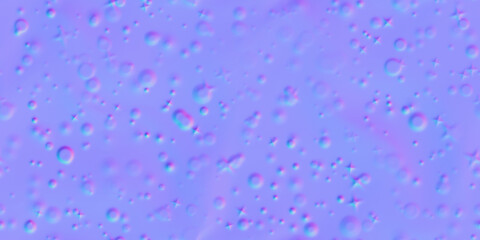 Normal map grunge texture seamless pattern with stars and impact traces. Bump mapping of concrete or stone surface. 3d shader illustration