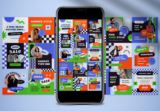 Engagement Booster Instagram Layout