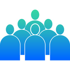 Fototapeta premium group icon