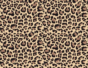 
leopard print vector seamless camouflage, trendy pattern for print clothes, fabrics.