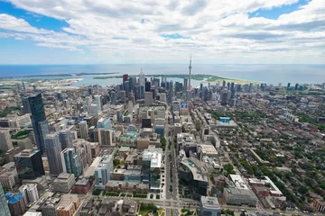 Zelfklevend Fotobehang Toronto from the North of University Avenue © sleg21