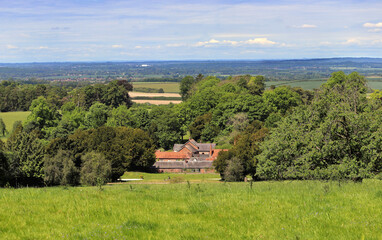 An English Rural Landscape in the Chiltern Hills