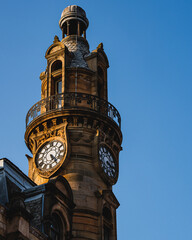 clock tower in Scotland