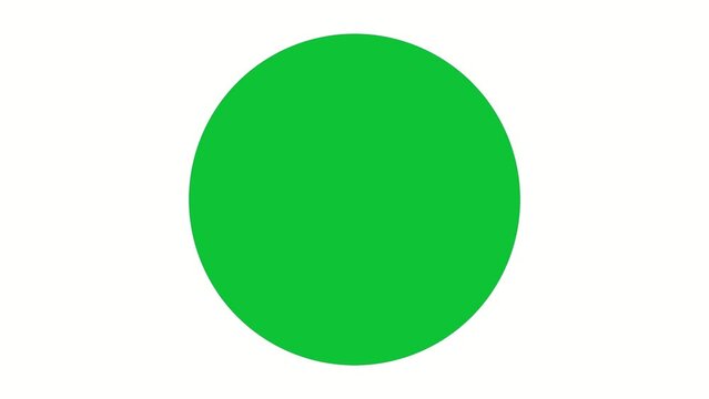 Circle turning clockwise. Statistical graph. Economic growth report. 2D pie. Statistics and business graph