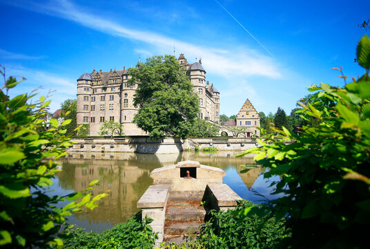 Neuenstein Castle in Neuenstein, Baden-W&uuml;rttemberg, Germany, Europe