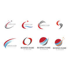 Faster Logo template vector icon design