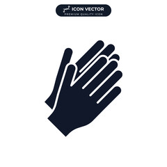 Obraz premium applause icon symbol template for graphic and web design collection logo vector illustration