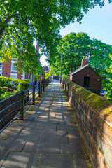 Chester City Walls  - defensive structure built to protect the city of Chester in Cheshire, England