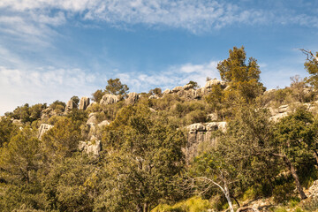 Fototapeta na wymiar Rundgang durch Valldemossa Ausflug zum schönsten Dorf auf Mallorca
