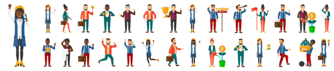 Fototapeta premium Successful business people.