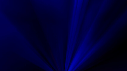 blue rays of light on black background abstract illustration