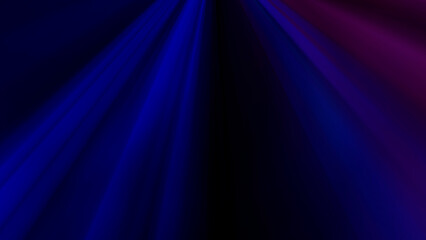 blue rays of light on black background abstract illustration