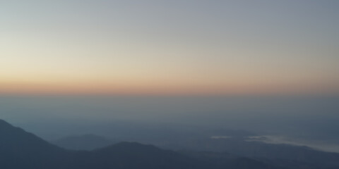 Fototapeta premium sunrise over the mountains