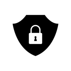 Shield padlock icon