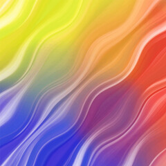 Colorful abstract wave design template