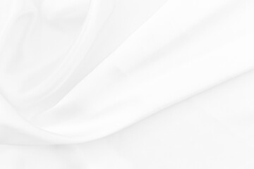 White fabric texture background. Smooth elegant white silk texture