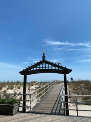 gazebo on the beach