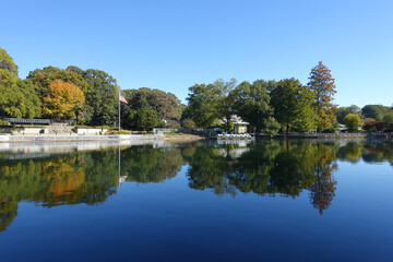 Lake in Pullen Park - Raleigh, North Carolina