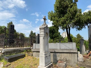 Old cemetery on the Karadjordje Hill / Smederevsko Staro groblje na Karađorđevom brdu ili Staro groblje u Smederevu, Smederevo - Serbia (Srbija)