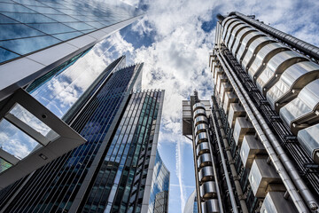 Willis Building and the Lloyds of London Building